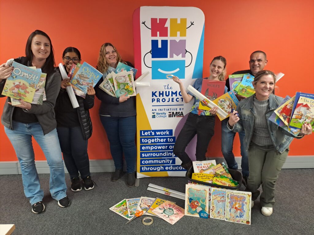 Future Teachers Share Love Of Reading With Papenkuil Primary School