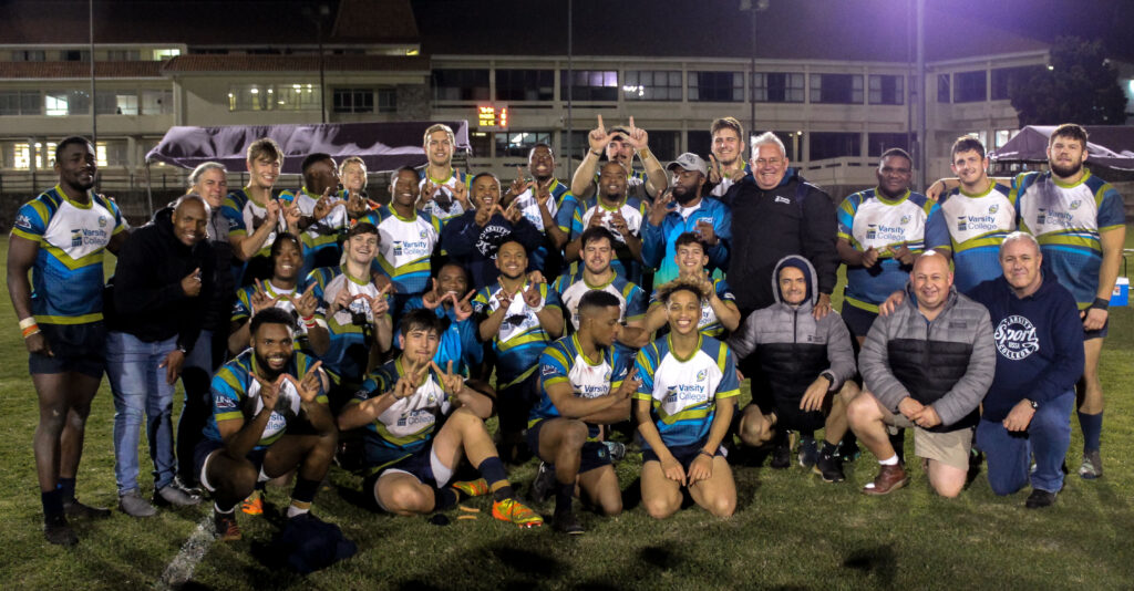 Historic Moment For IIE’s Varsity College Rugby Team