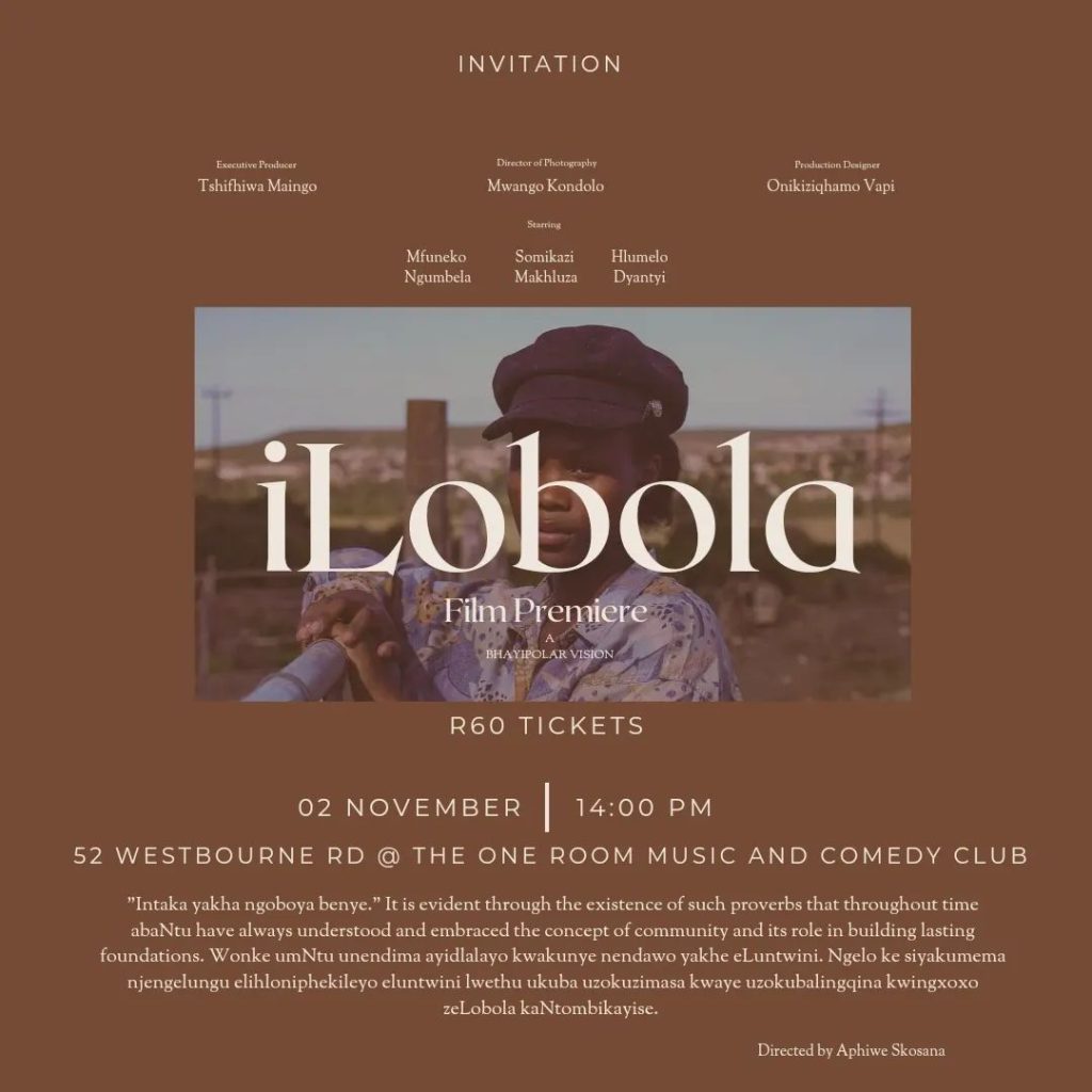 Bhayi Polar Visions to launch short film: ‘iLobola’