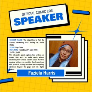 041Online Writer Faziela Harris Takes the Stage at Comic Con Africa 2026
