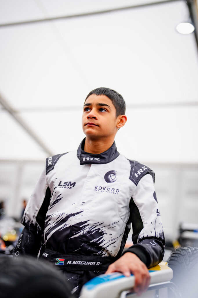Gqeberha teen racer Aashay Nagura impresses during UK karting campaign