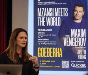 Gqeberha talent takes the stage with world-famous violinist Maxim Vengerov